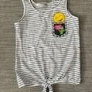 Girls striped tank top